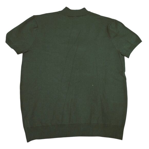 NWT Coofandy  Men's  Mockneck Pullover Short Sleeve Sweater - Picture 2 of 7